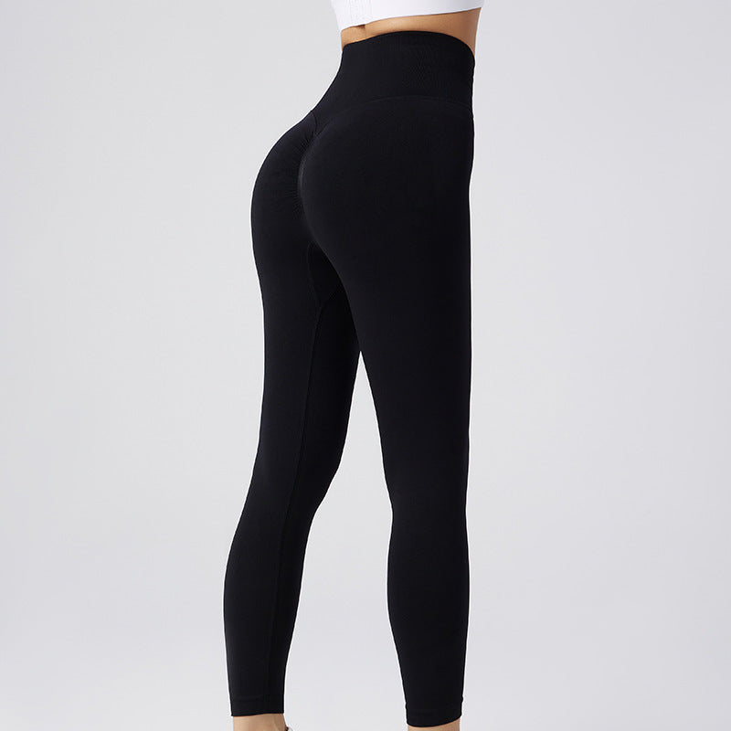 Seamless Leggings Yoga Pants Tummy Control Workout Running