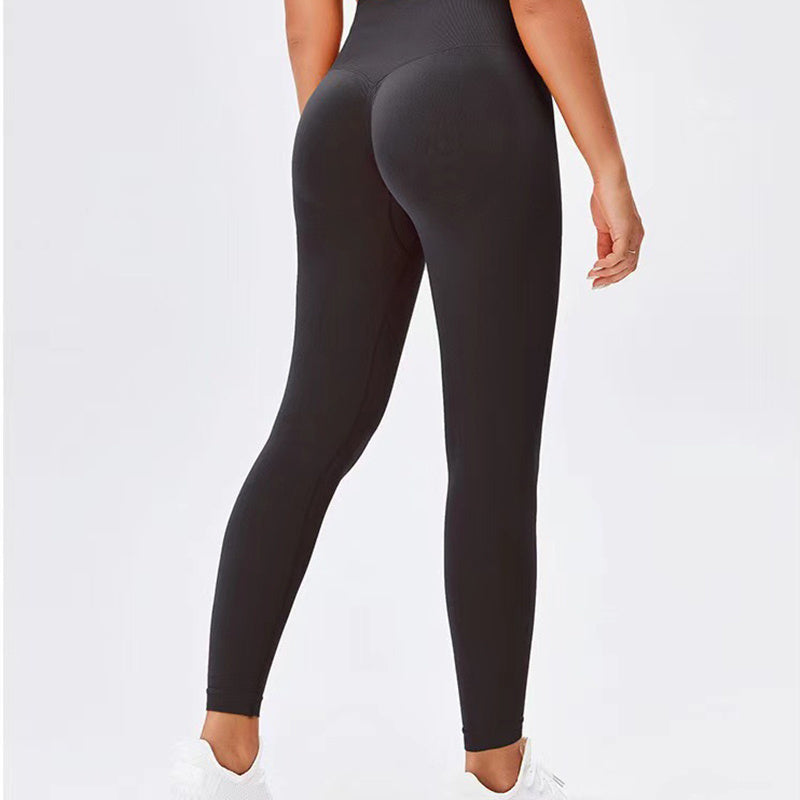 Seamless Leggings Yoga Pants Tummy Control Workout Running