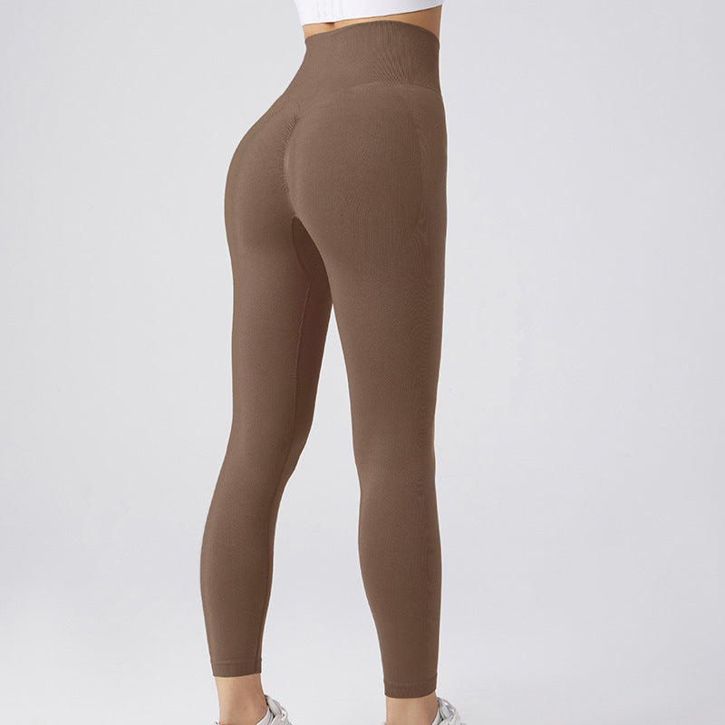 Seamless Leggings Yoga Pants Tummy Control Workout Running