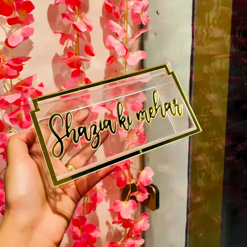 Personalized Haq Meher Box